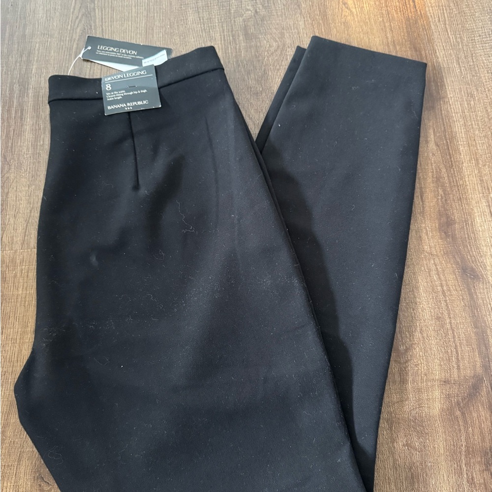Banana Republic Black Trousers Slim Fit Formal